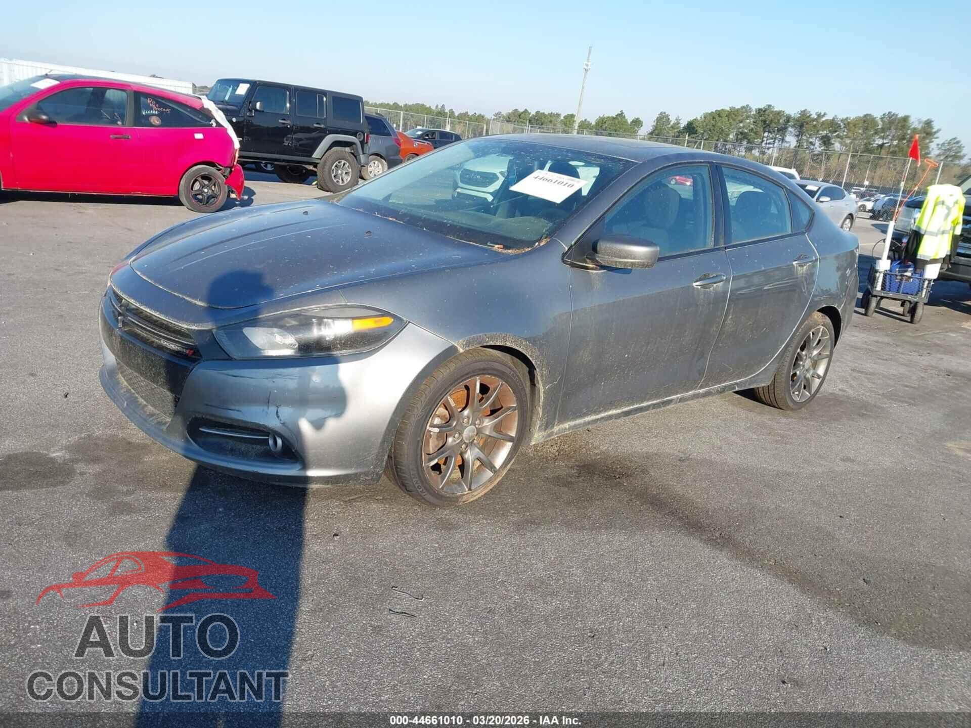DODGE DART 2013 - 1C3CDFBA9DD321497