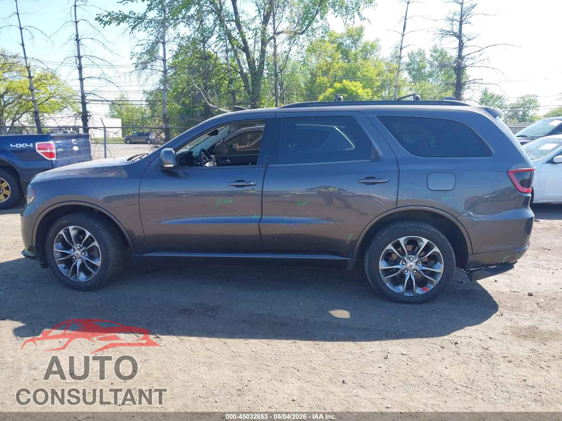 DODGE DURANGO 2019 - 1C4RDJDG2KC848388
