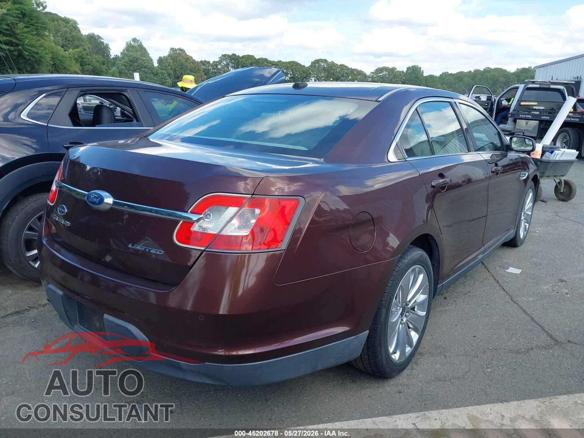FORD TAURUS 2012 - 1FAHP2FW3CG123007