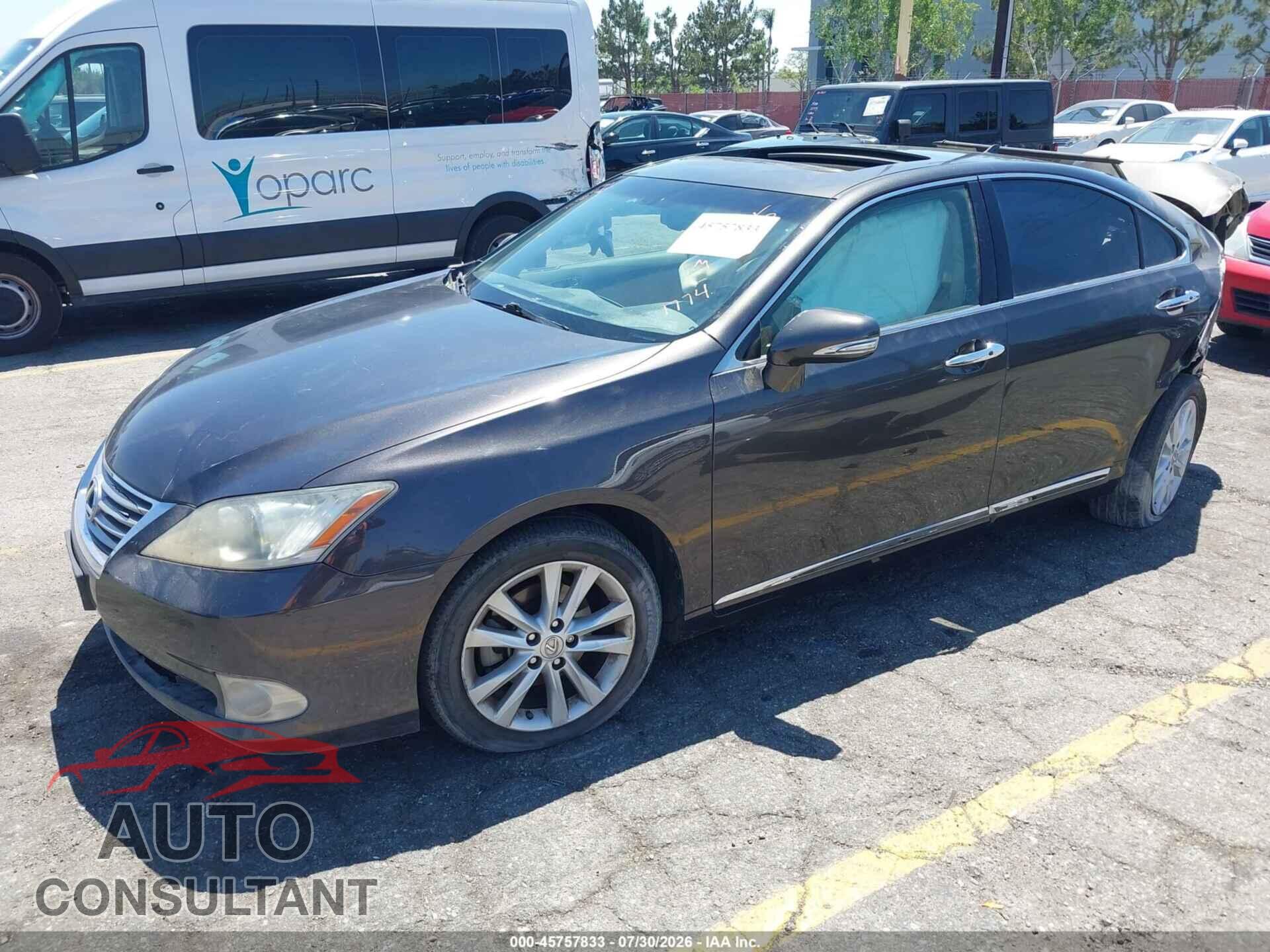 LEXUS ES 350 2011 - JTHBK1EG8B2461774