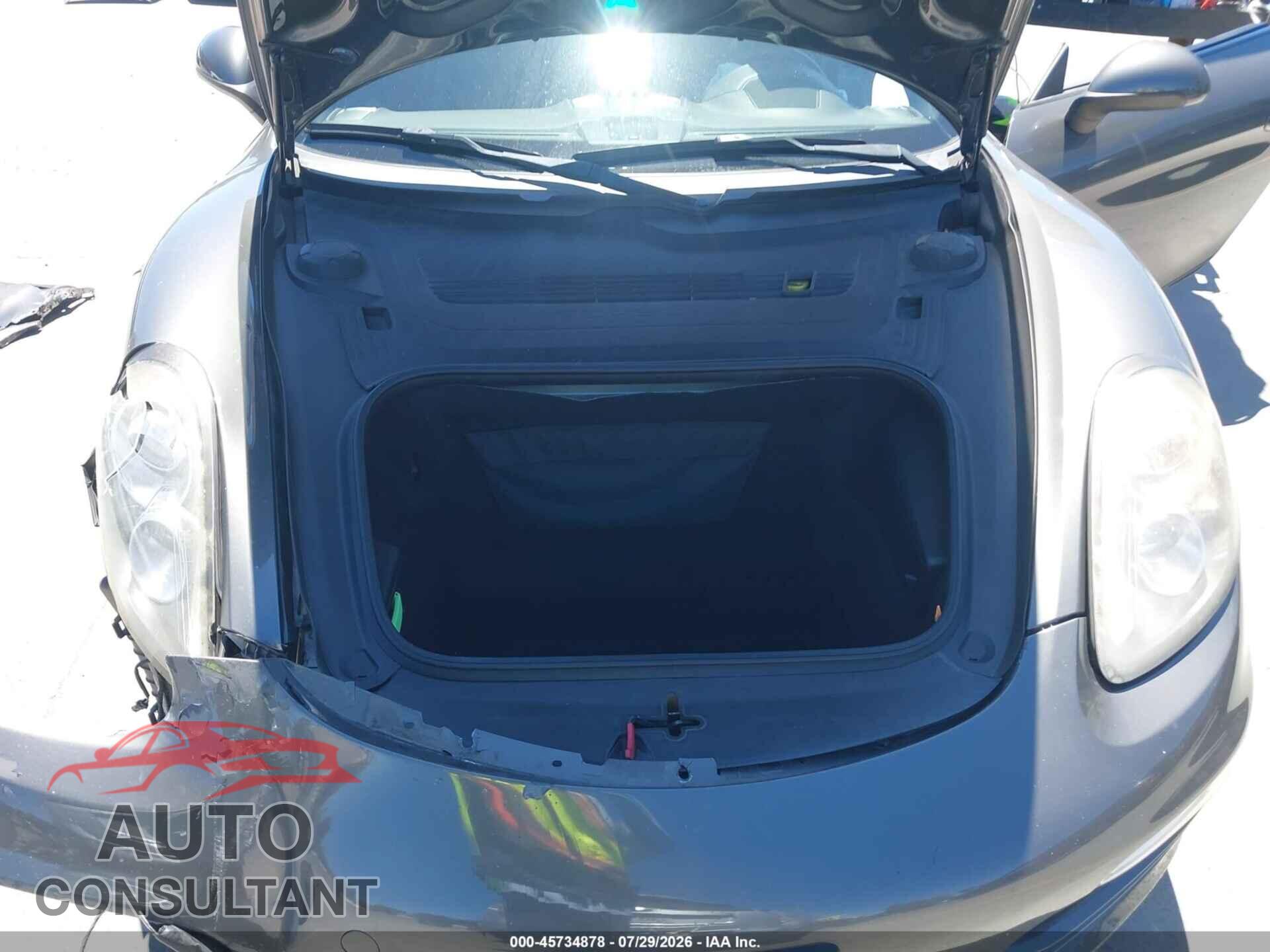 PORSCHE BOXSTER 2013 - WP0CA2A85DS112538