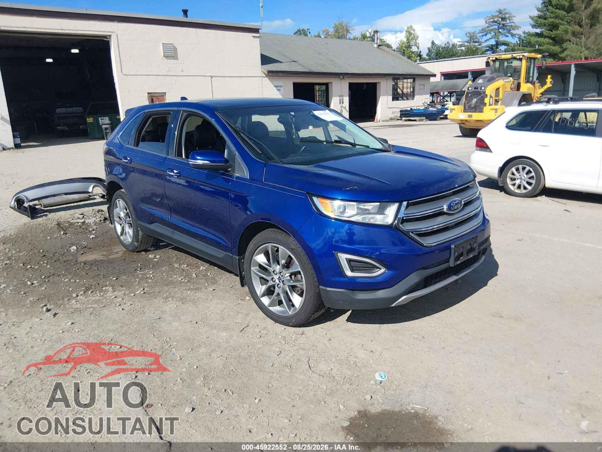 FORD EDGE 2015 - 2FMTK4K95FBB49582