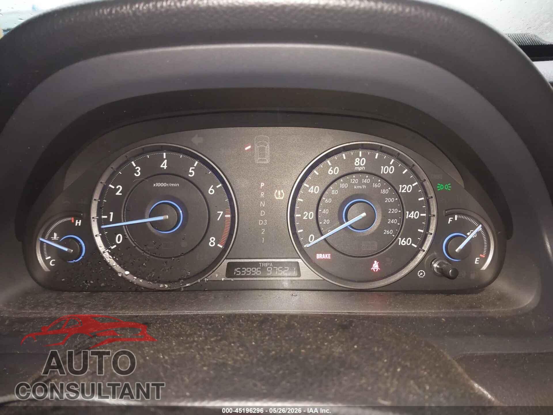 HONDA ACCORD CROSSTOUR 2011 - 5J6TF2H50BL004780