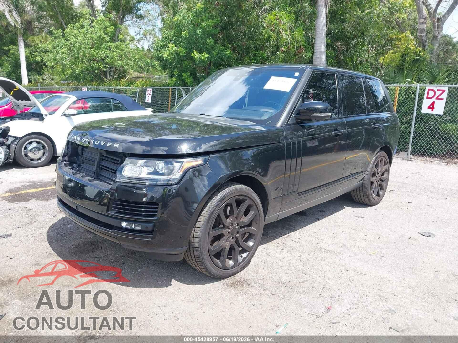 LAND ROVER RANGE ROVER 2017 - SALGS2FE3HA328535