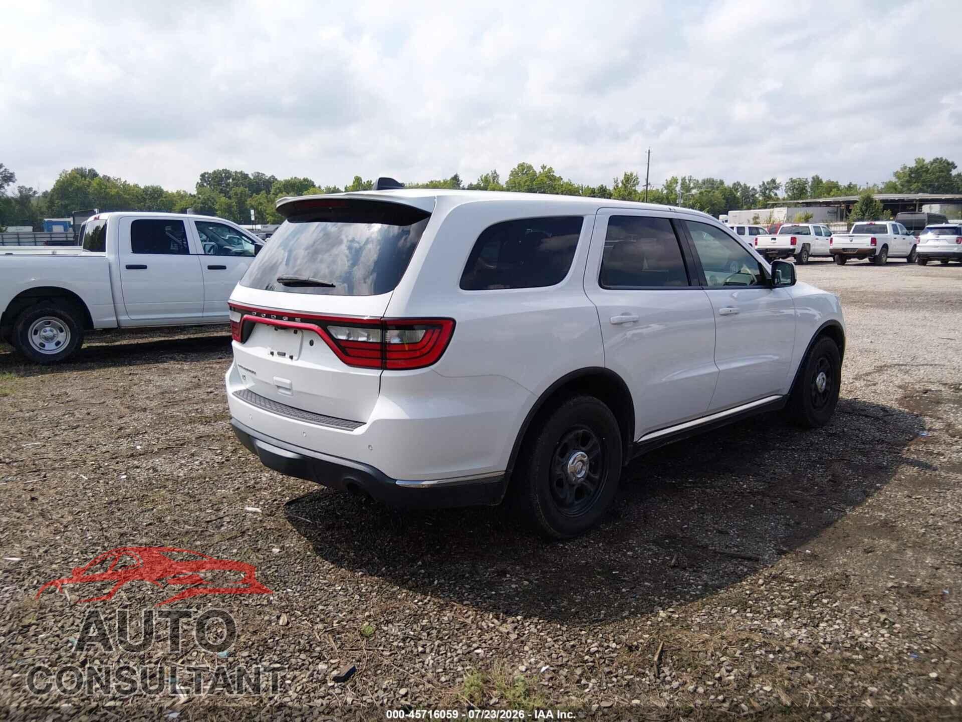 DODGE DURANGO 2021 - 1C4RDJFG3MC723254