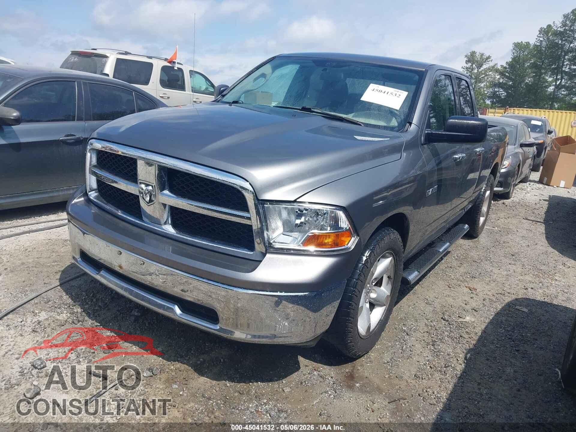 DODGE RAM 1500 2010 - 1D7RB1GP3AS132420