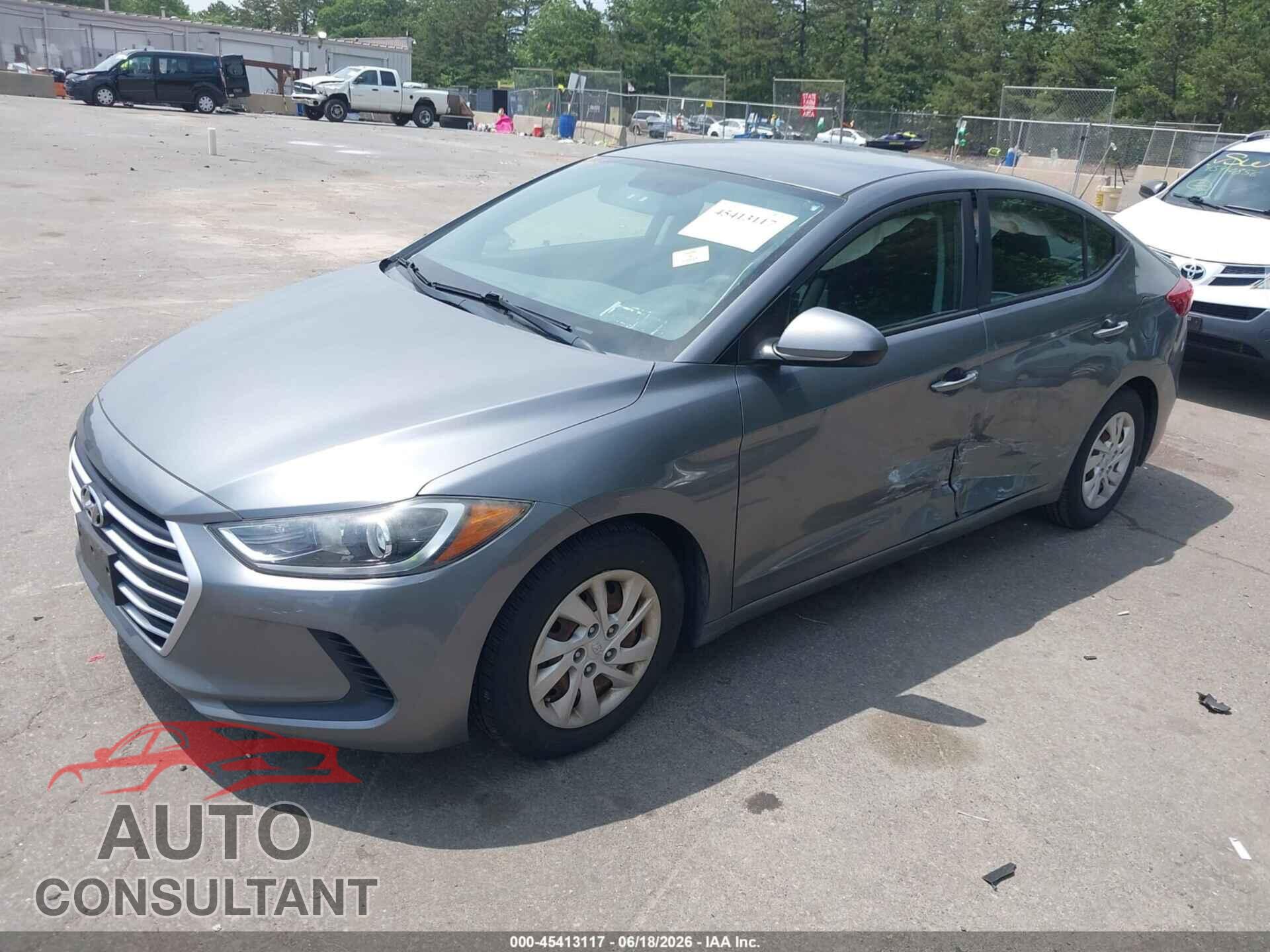 HYUNDAI ELANTRA 2018 - 5NPD74LF8JH257383