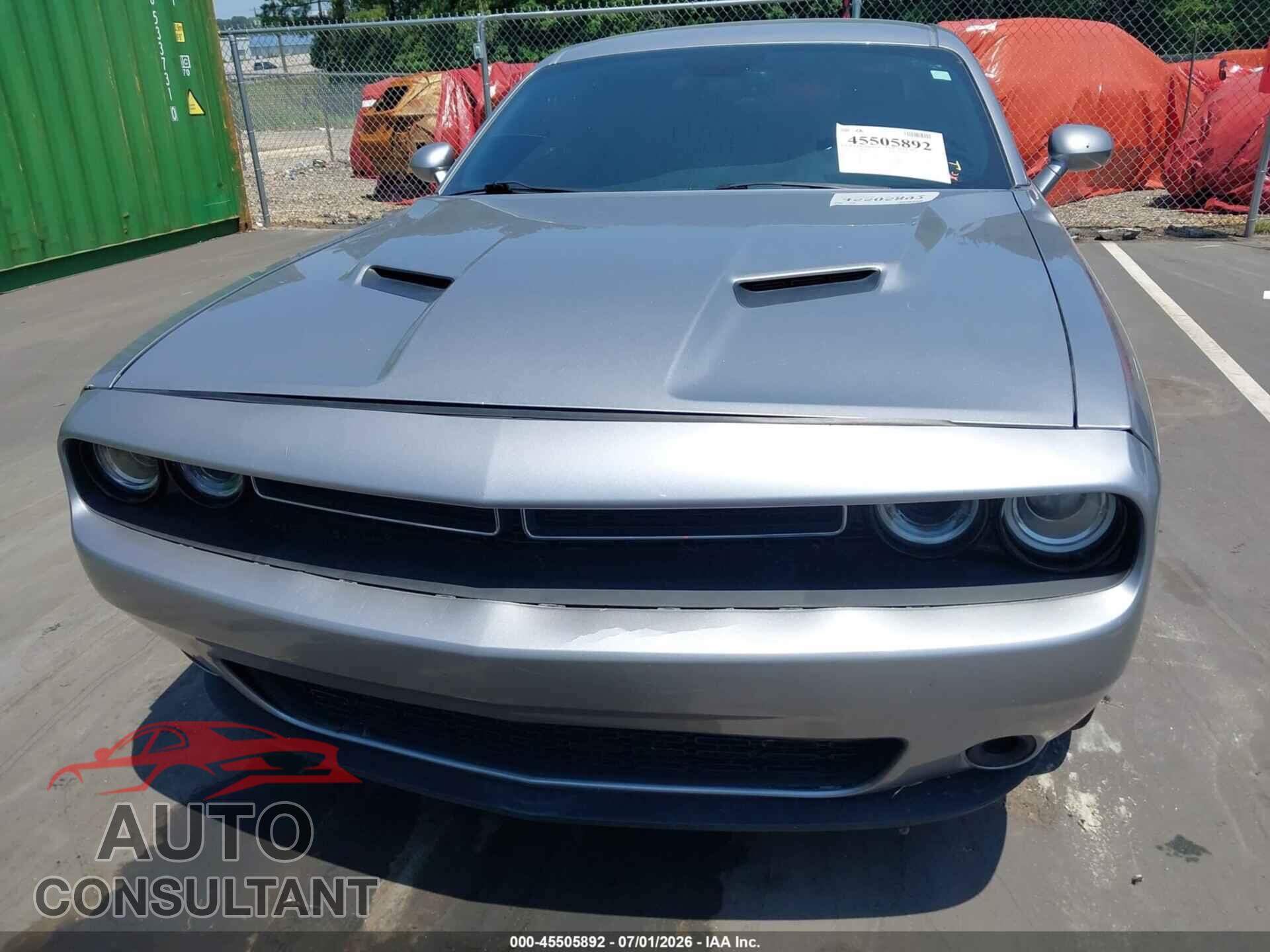 DODGE CHALLENGER 2016 - 2C3CDZAG9GH166237
