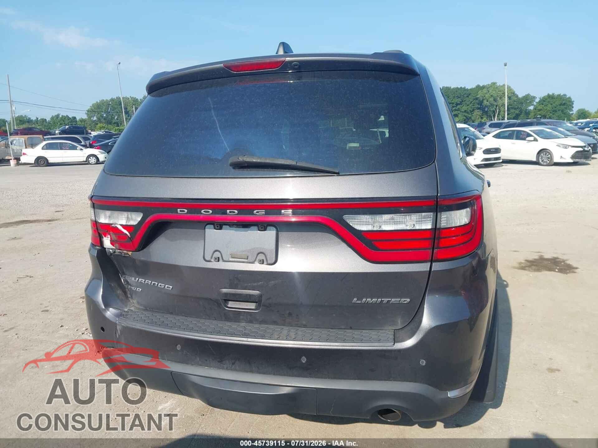 DODGE DURANGO 2015 - 1C4RDJDG8FC194812