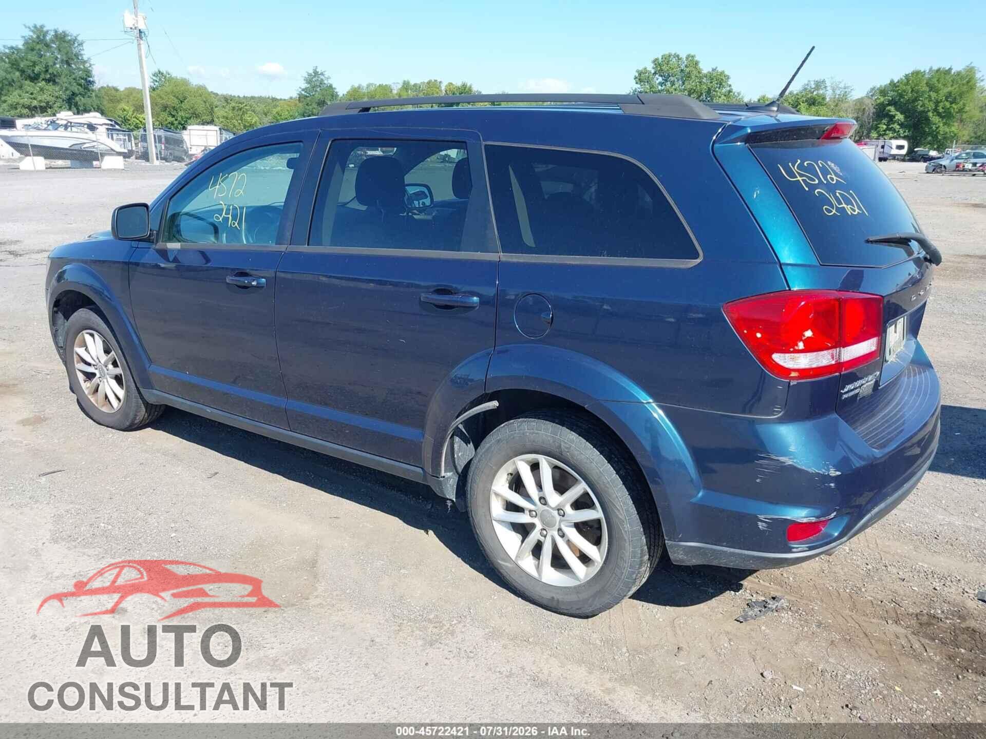 DODGE JOURNEY 2015 - 3C4PDDBG2FT633082
