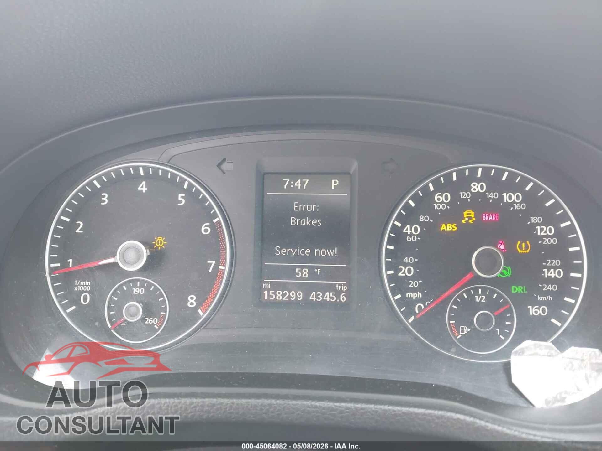 VOLKSWAGEN PASSAT 2013 - 1VWCH7A36DC059305