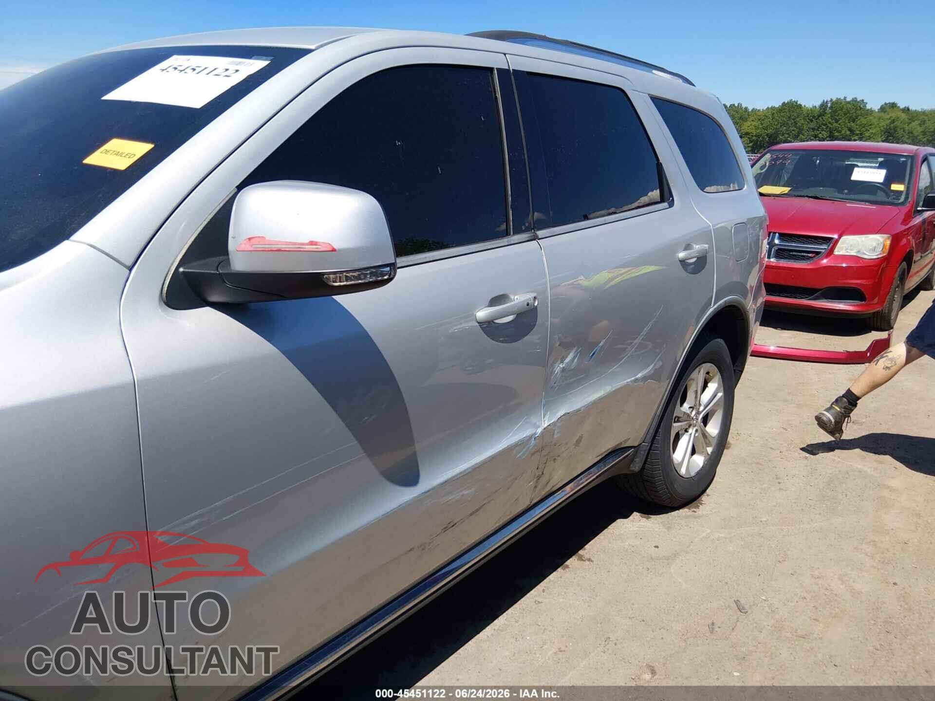 DODGE DURANGO 2012 - 1C4RDJDG5CC181141