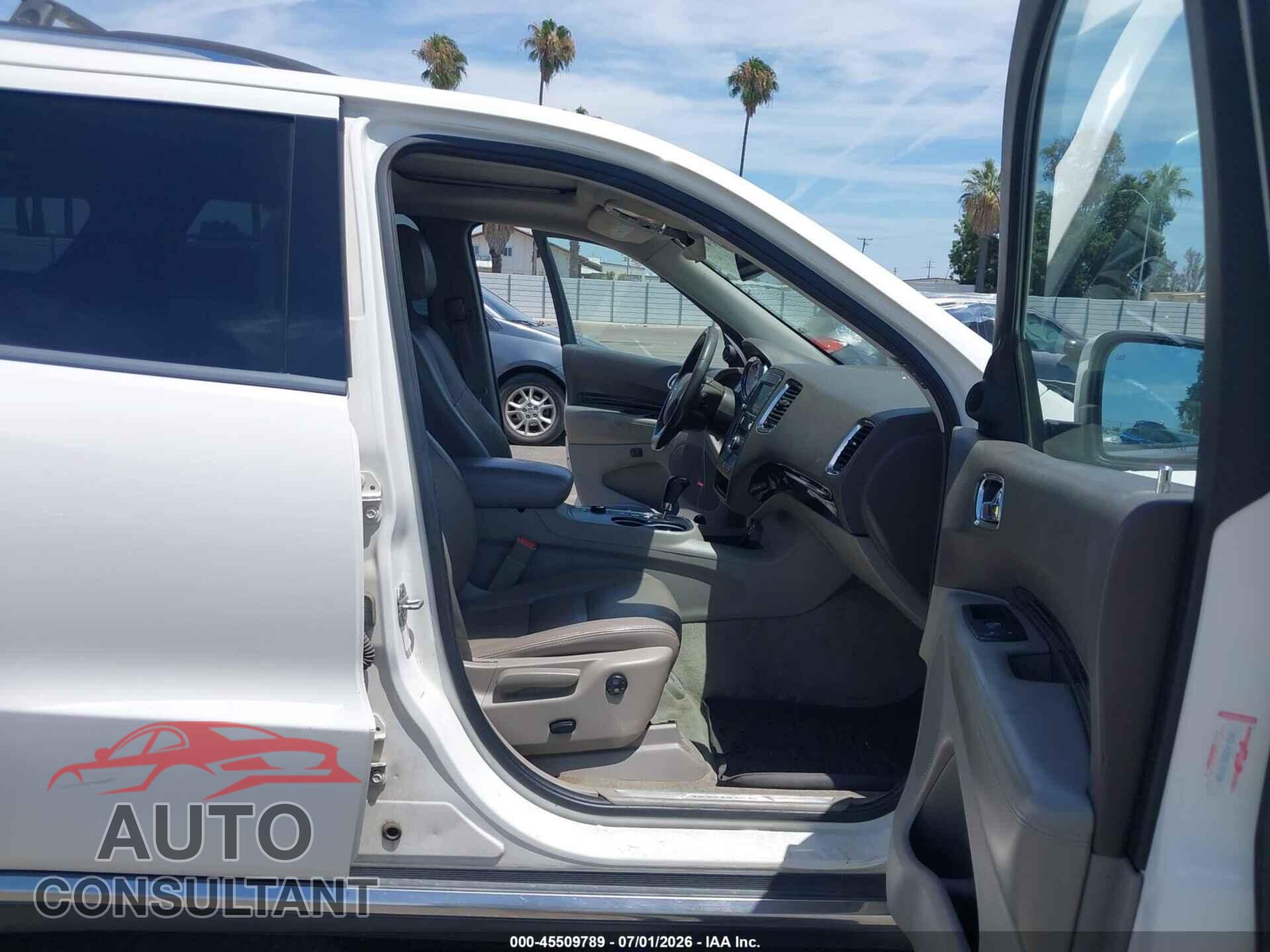 DODGE DURANGO 2011 - 1D4SE4GT6BC593580