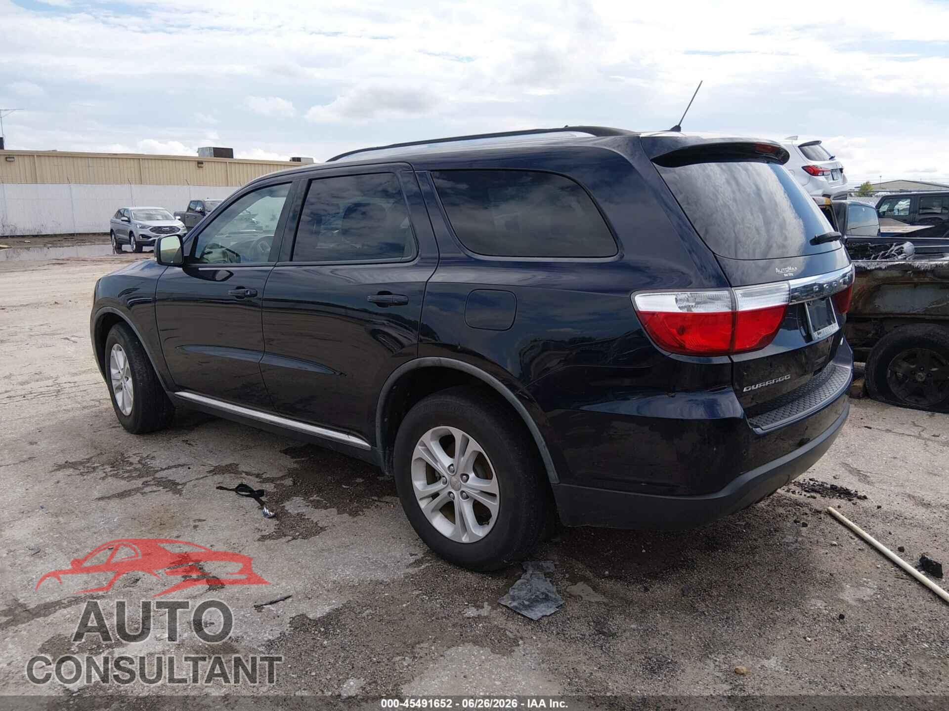 DODGE DURANGO 2011 - 1D4RD4GG7BC598226