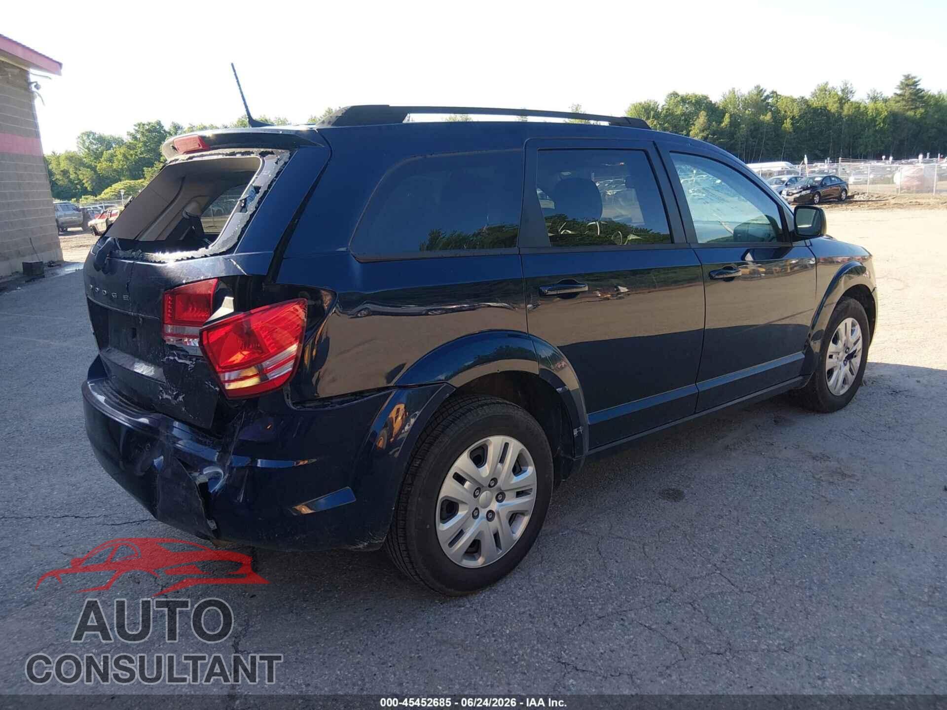 DODGE JOURNEY 2020 - 3C4PDCAB1LT230495