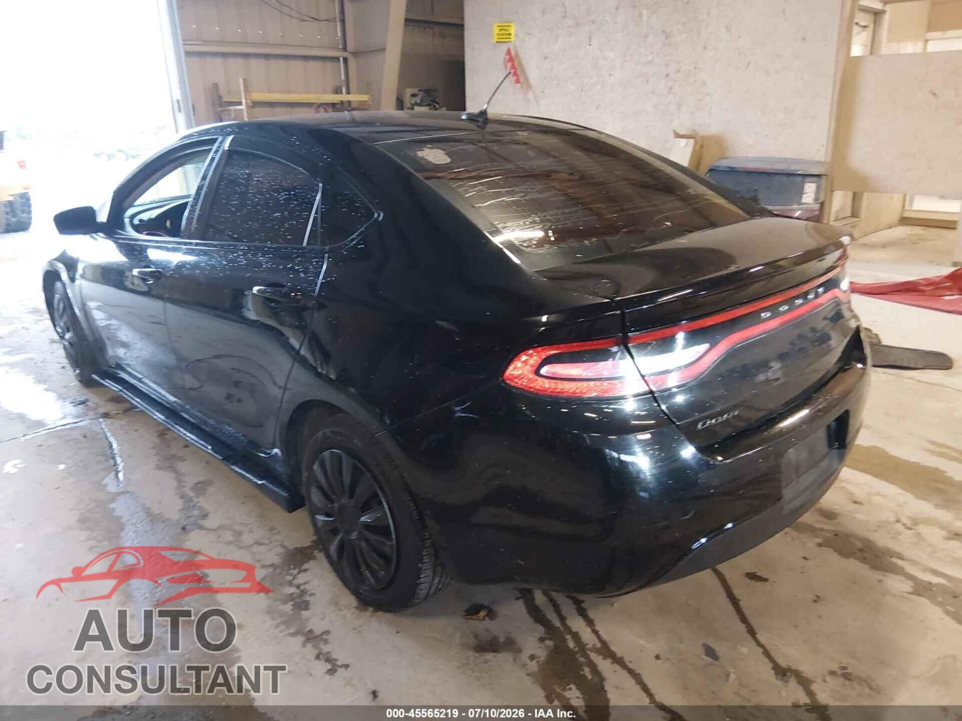DODGE DART 2015 - 1C3CDFAA7FD299729