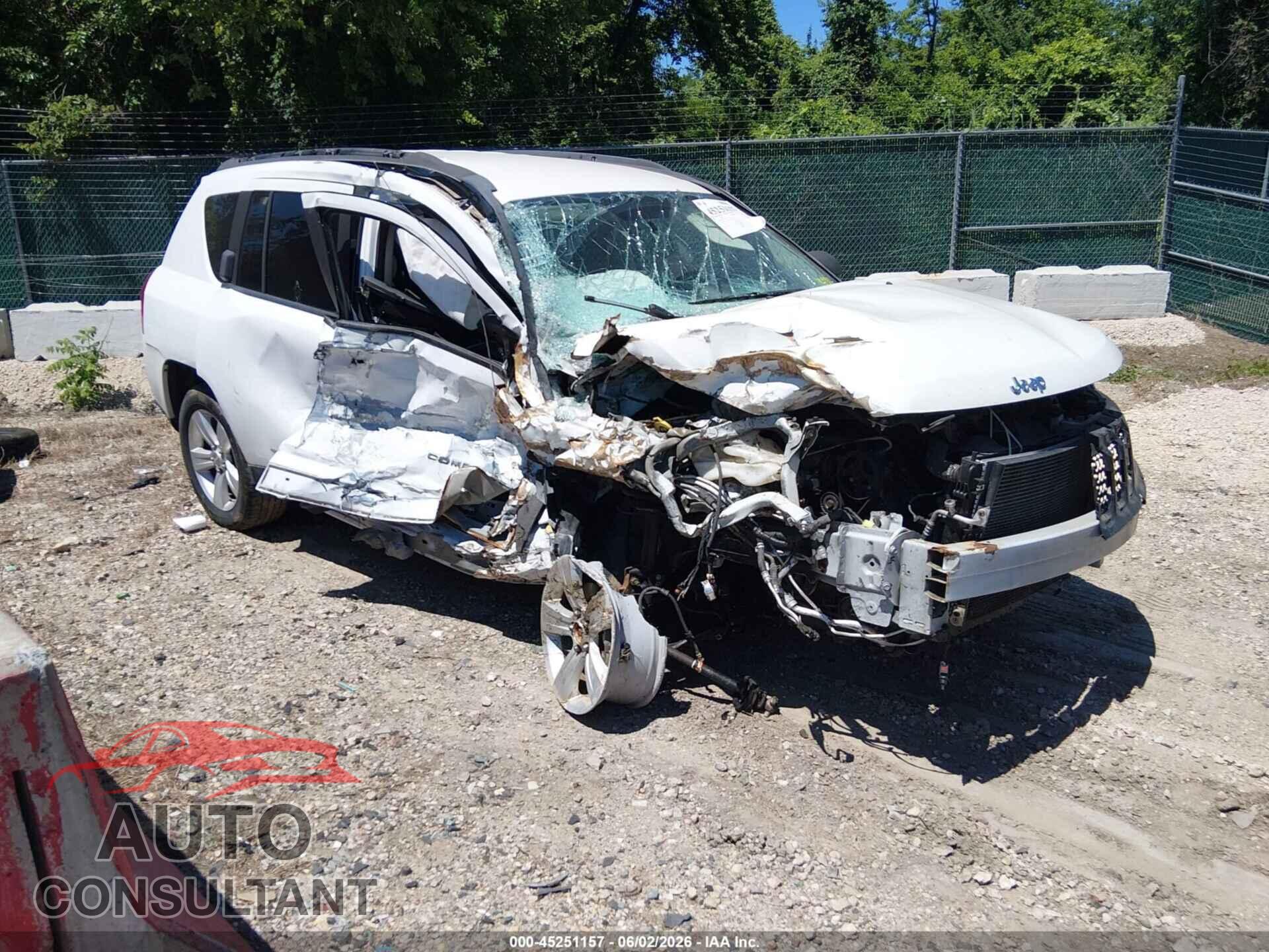 JEEP COMPASS 2012 - 1C4NJDBB7CD658128