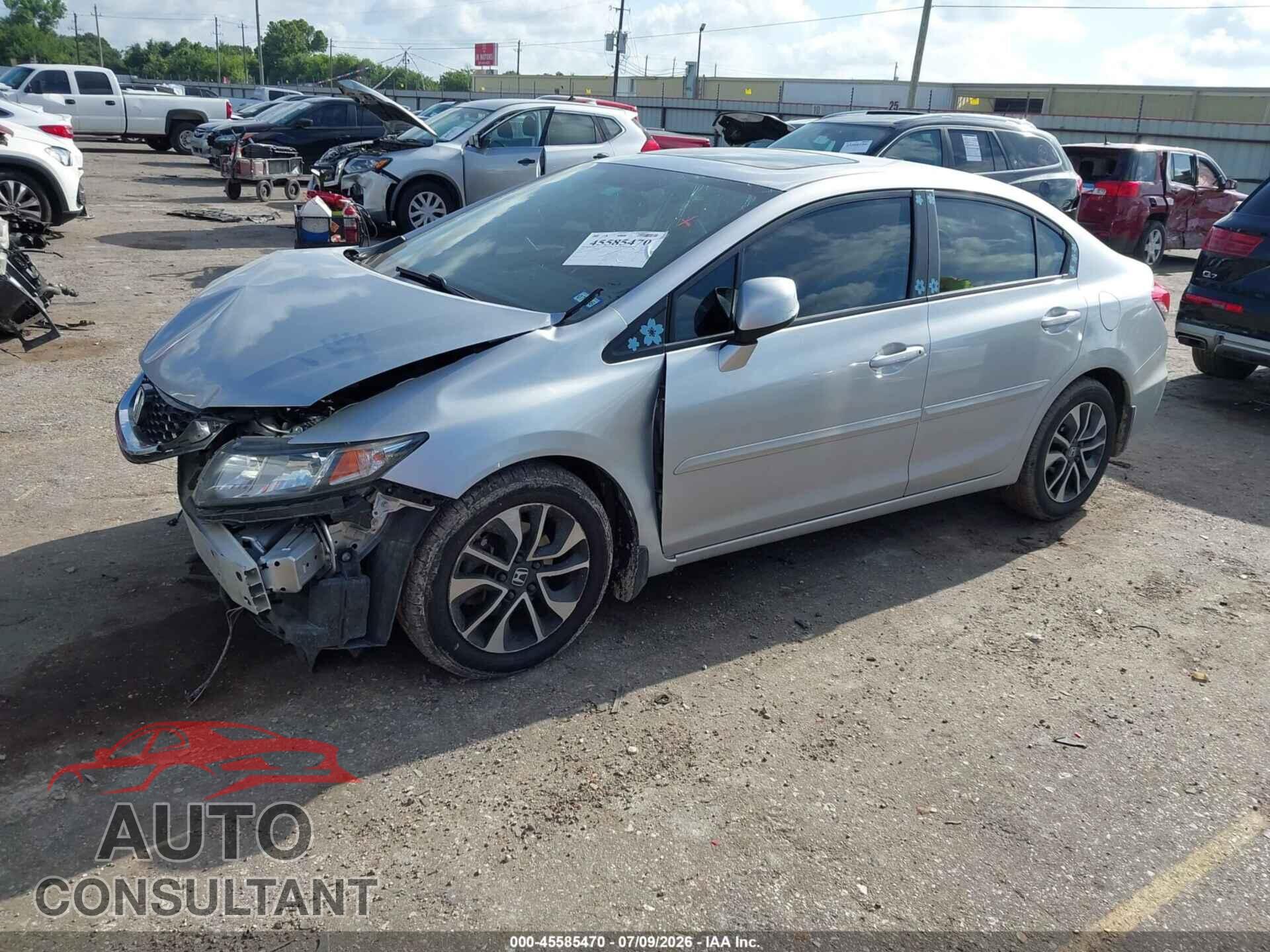 HONDA CIVIC 2013 - 19XFB2F94DE064920