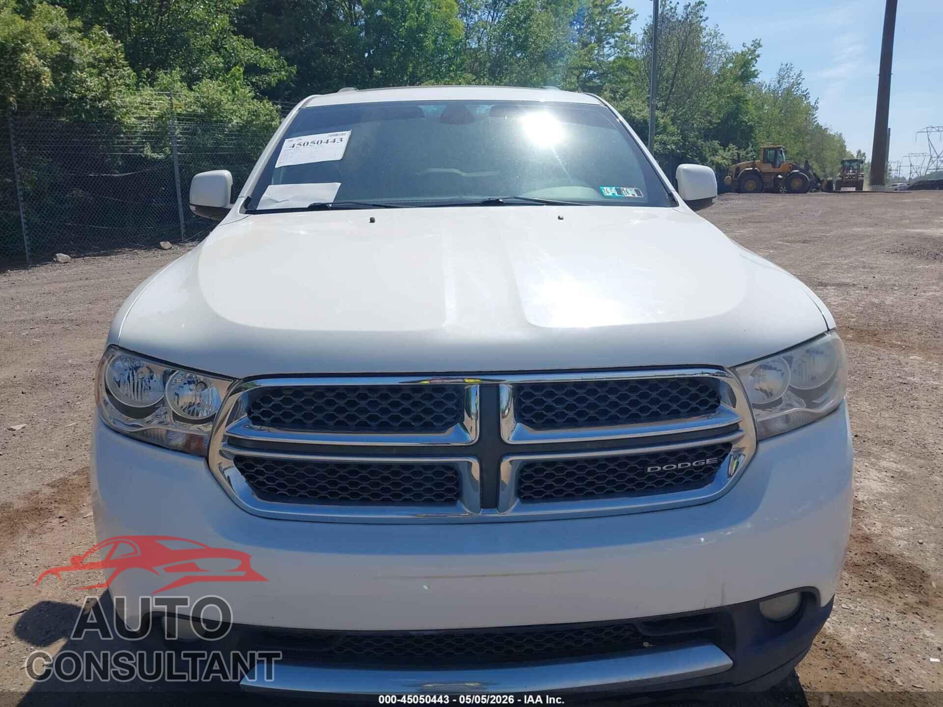DODGE DURANGO 2012 - 1C4RDJDG7CC212972