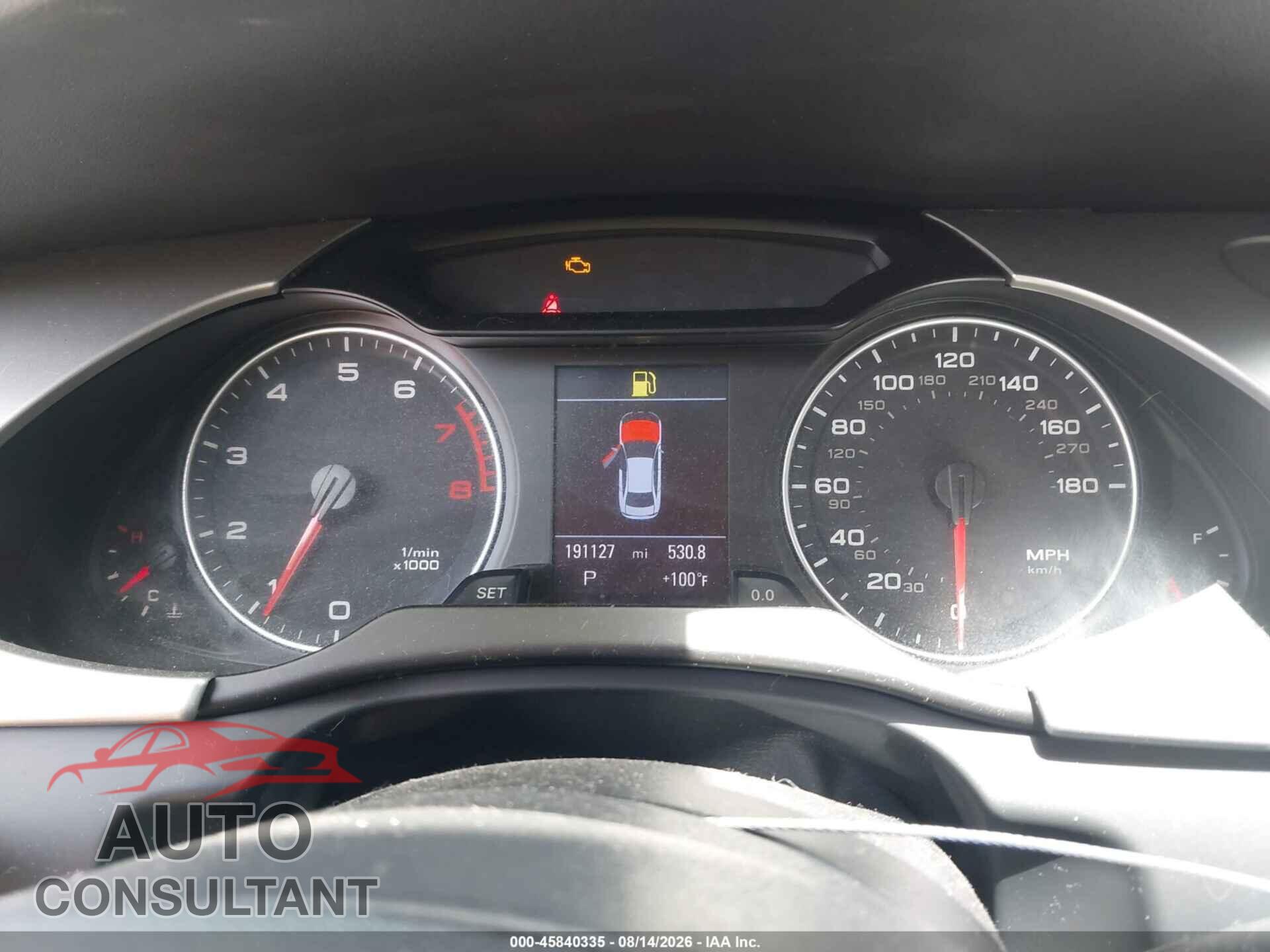 AUDI A4 2010 - WAUEFAFL8AN032255