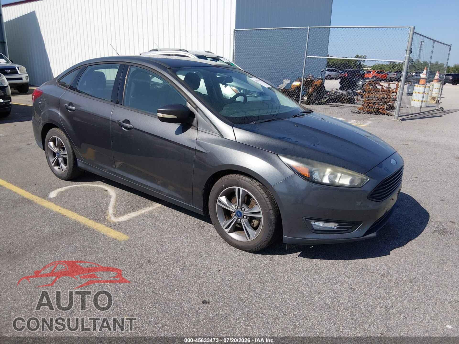 FORD FOCUS 2017 - 1FADP3FE9HL309841