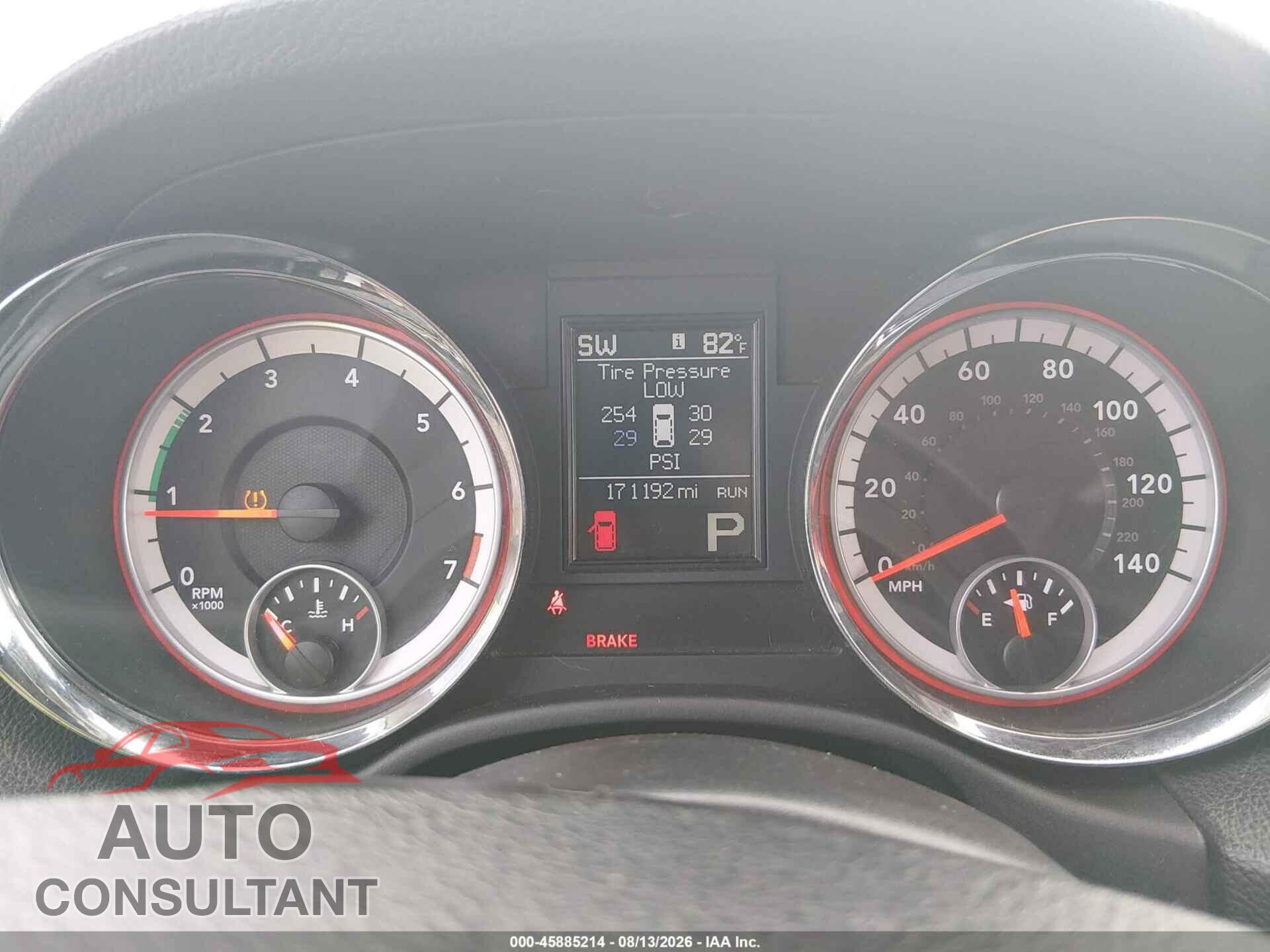 DODGE DURANGO 2012 - 1C4RDJDG4CC121299