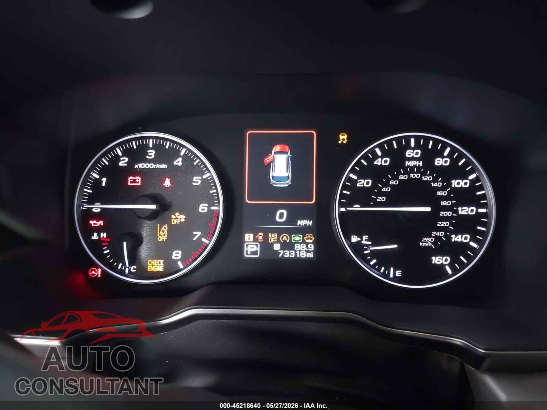 SUBARU OUTBACK 2020 - 4S4BTANC4L3187511