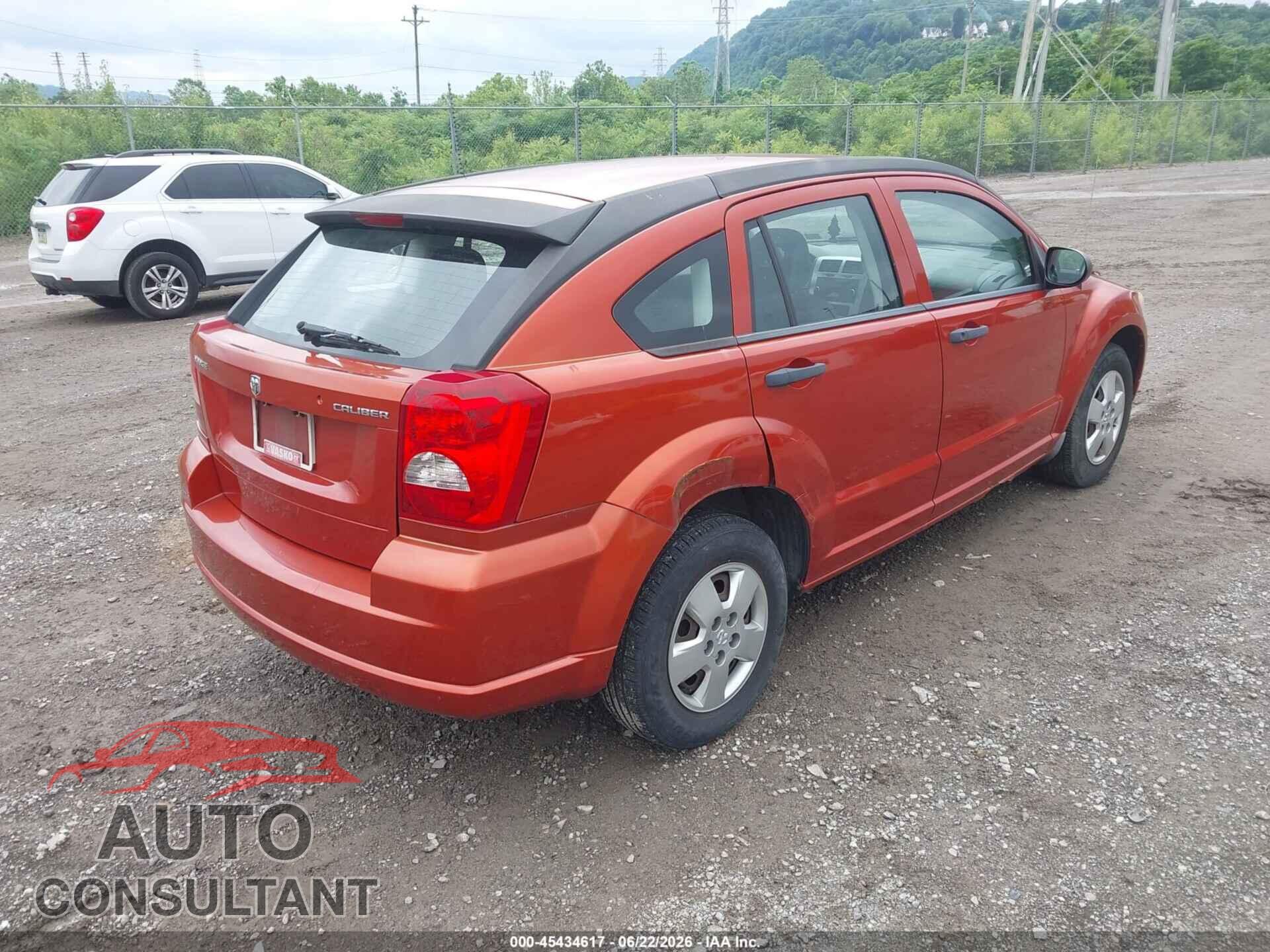 DODGE CALIBER 2009 - 1B3HB28A89D151987