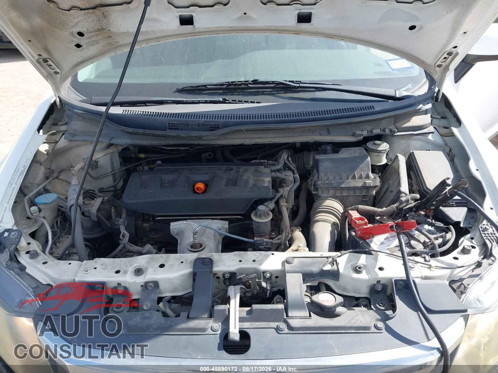 HONDA CIVIC 2012 - 2HGFB2F53CH326430