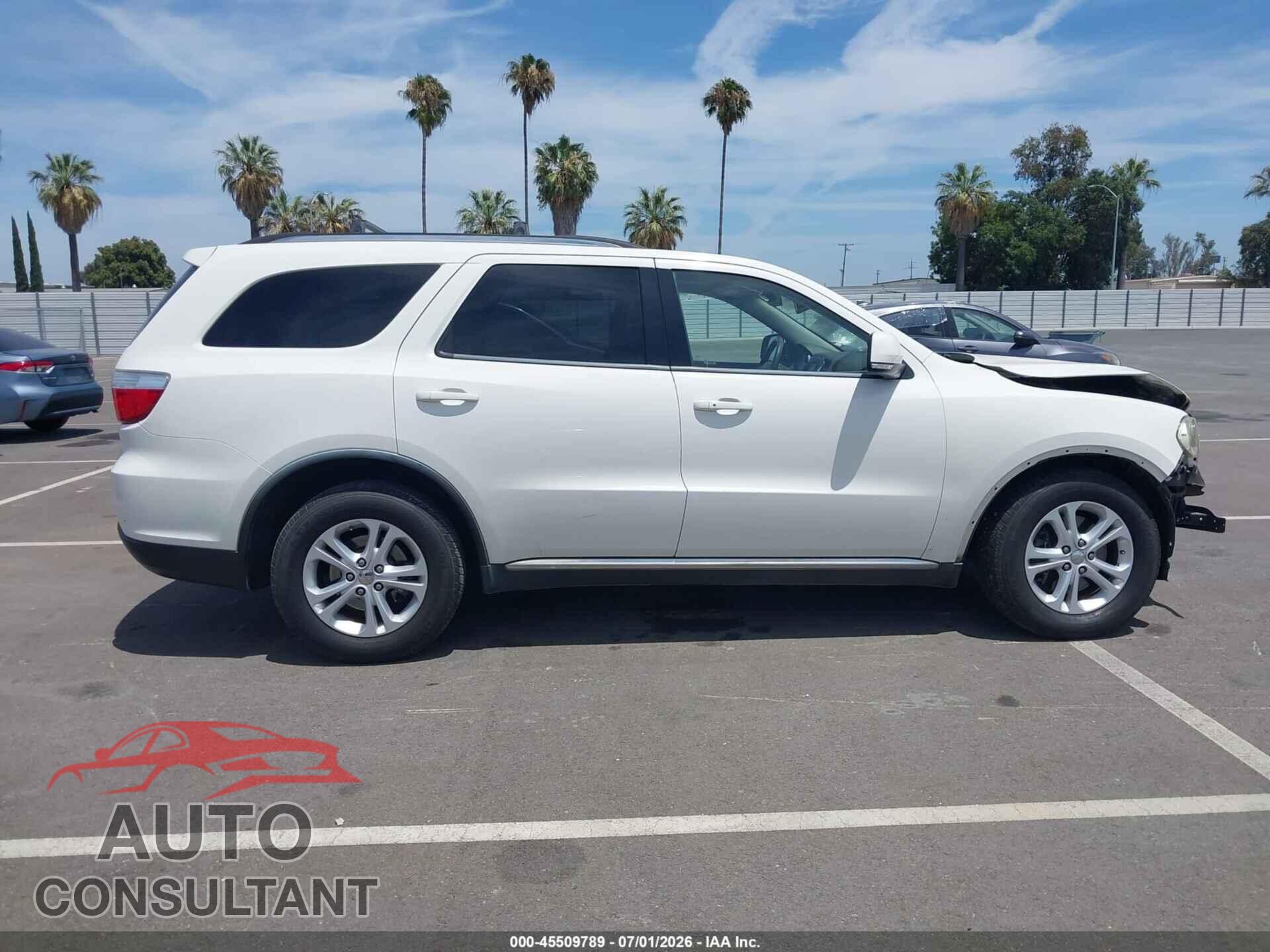 DODGE DURANGO 2011 - 1D4SE4GT6BC593580