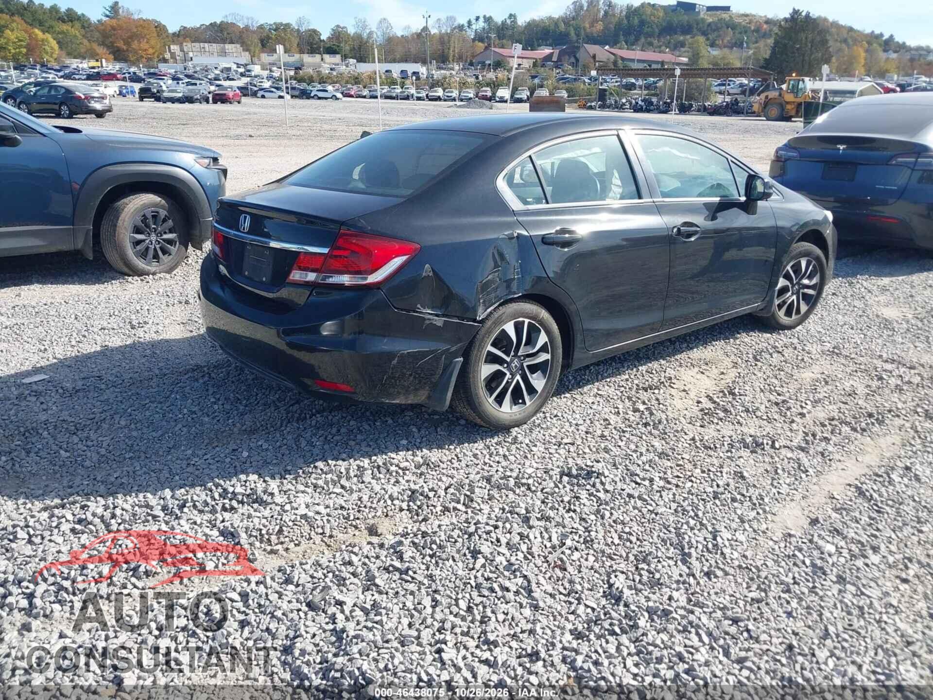 HONDA CIVIC 2013 - 19XFB2F80DE255242