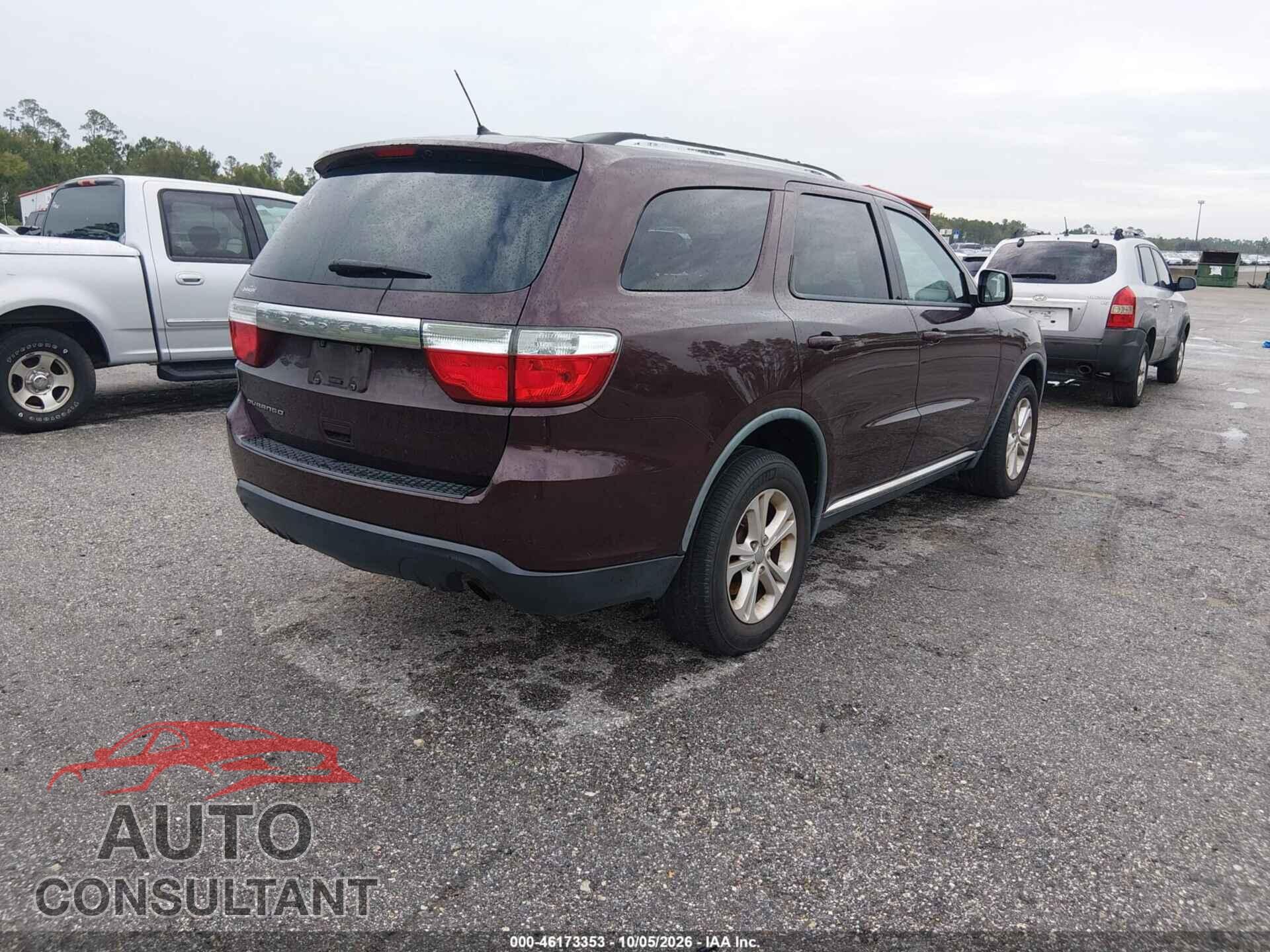 DODGE DURANGO 2012 - 1C4RDHAG6CC146475