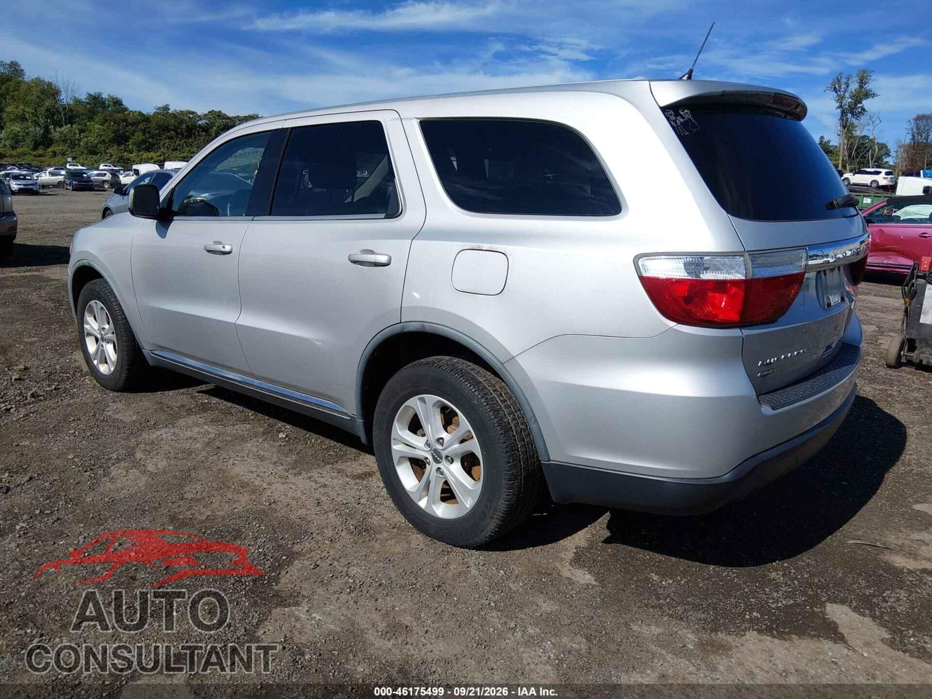 DODGE DURANGO 2012 - 1C4RDJAG2CC110872