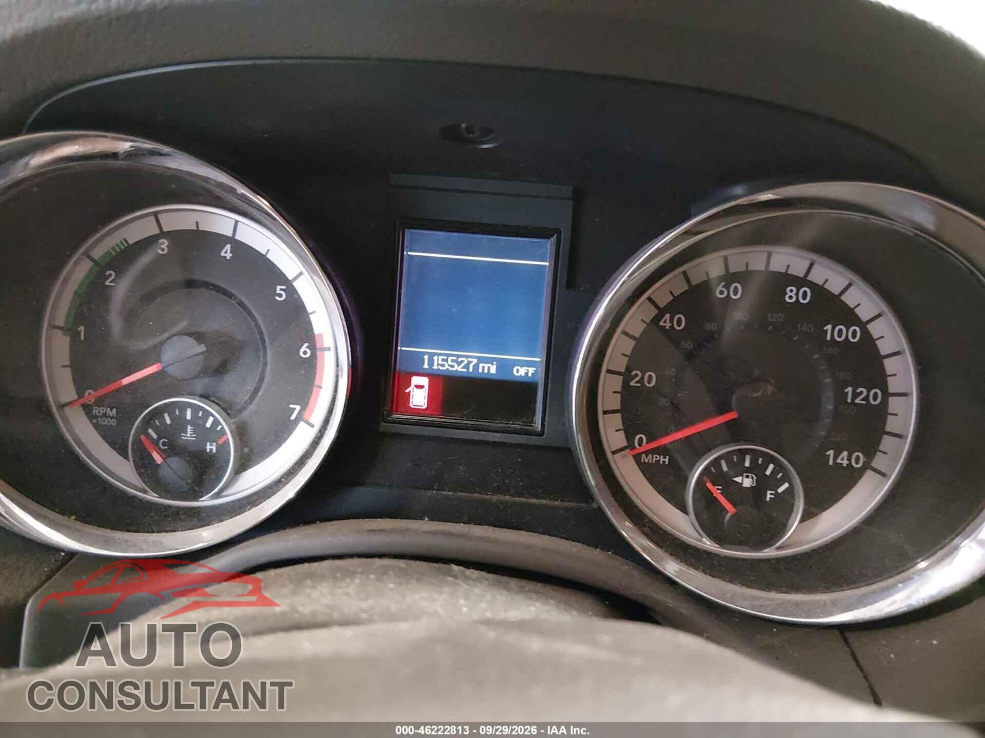 DODGE DURANGO 2011 - 1D4SE4GT4BC705180