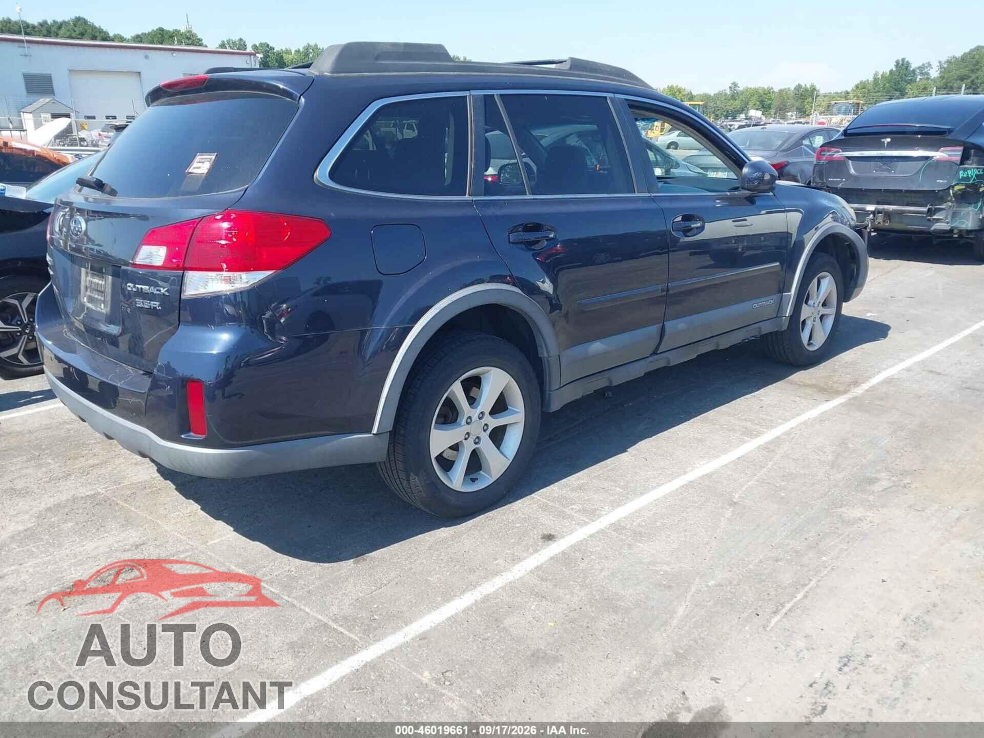SUBARU OUTBACK 2013 - 4S4BRDAC2D2293341