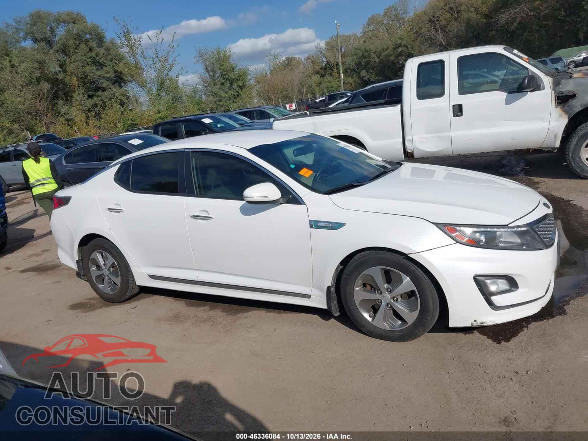 KIA OPTIMA HYBRID 2014 - KNAGM4AD4E5070541