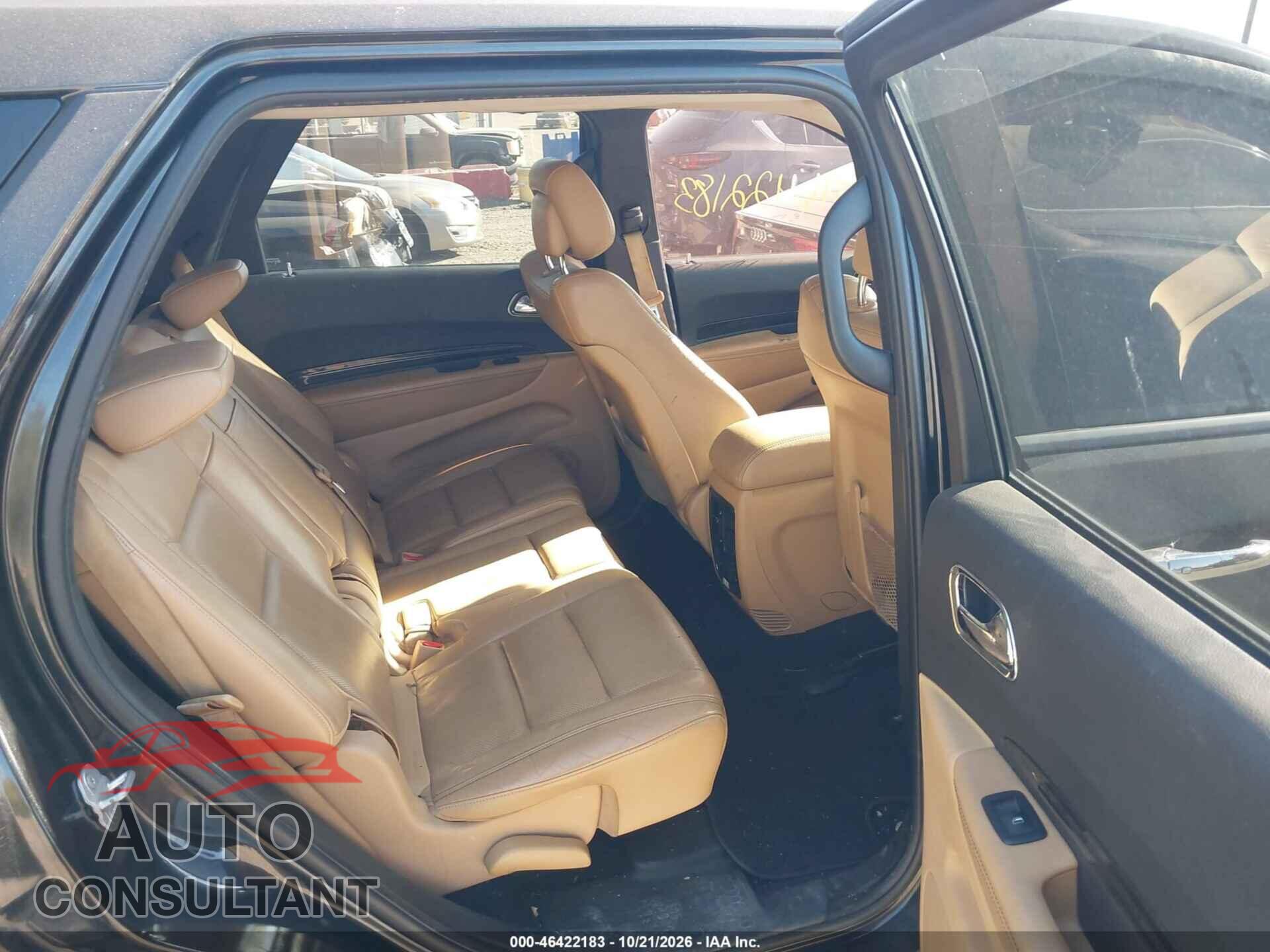 DODGE DURANGO 2012 - 1C4SDJET2CC181398