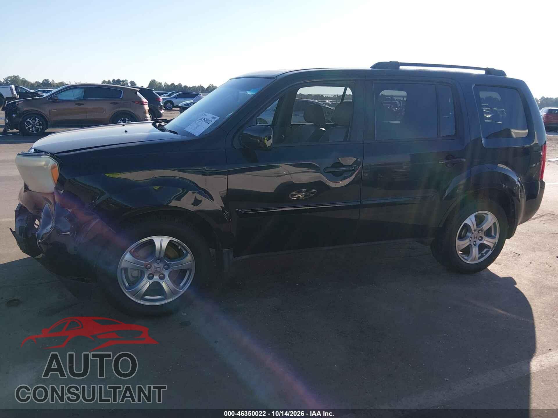 HONDA PILOT 2015 - 5FNYF3H54FB012486