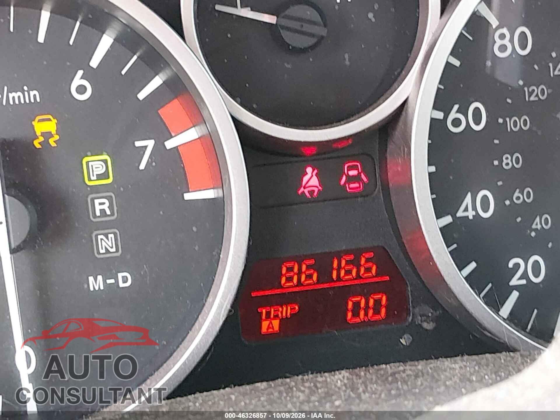 MAZDA MX-5 MIATA 2012 - JM1NC2JFXC0221038