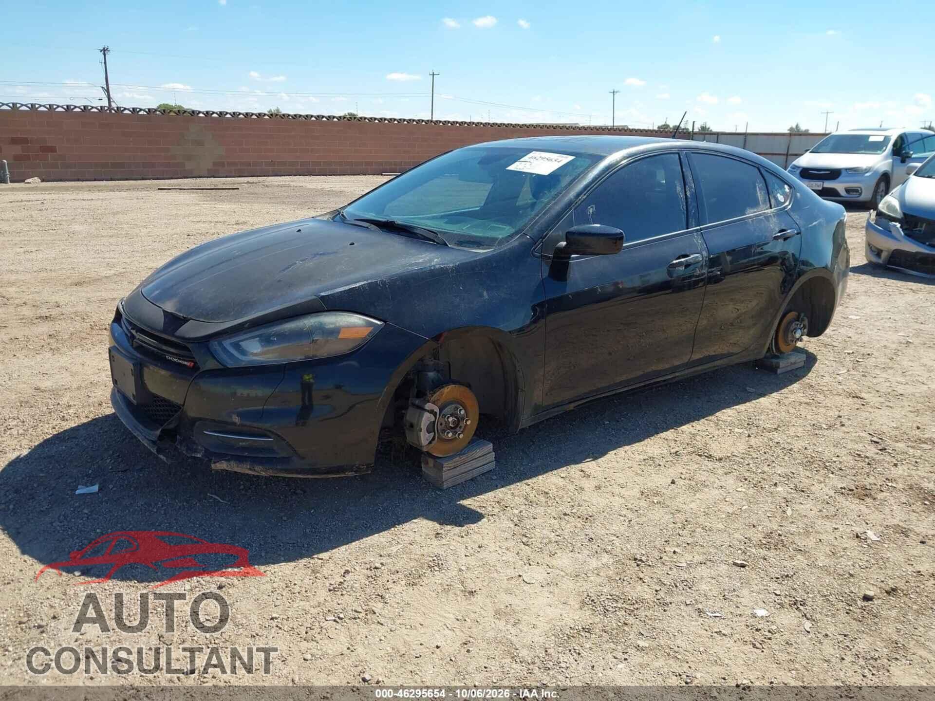 DODGE DART 2015 - 1C3CDFBB4FD172640