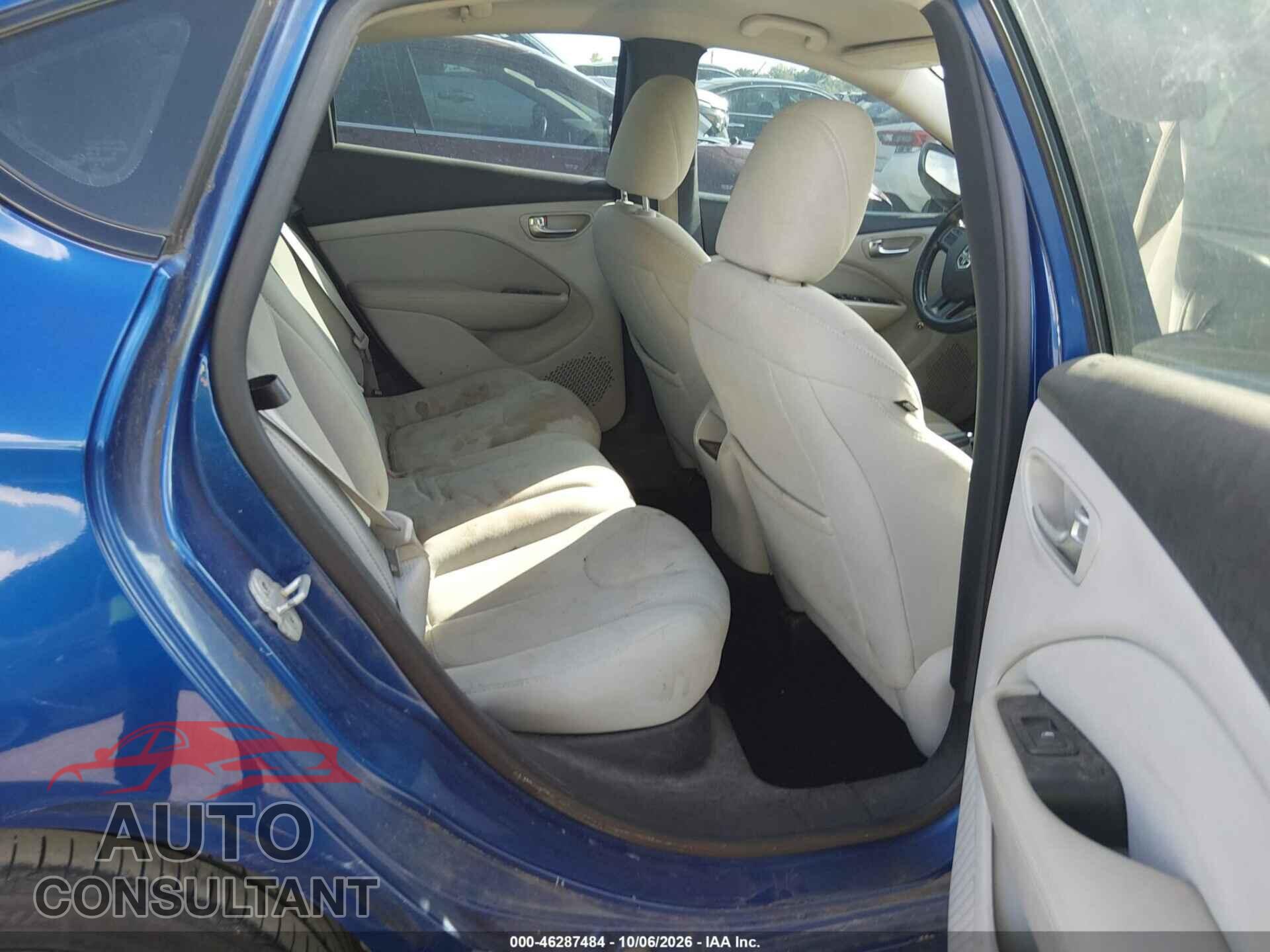 DODGE DART 2013 - 1C3CDFBA7DD708842