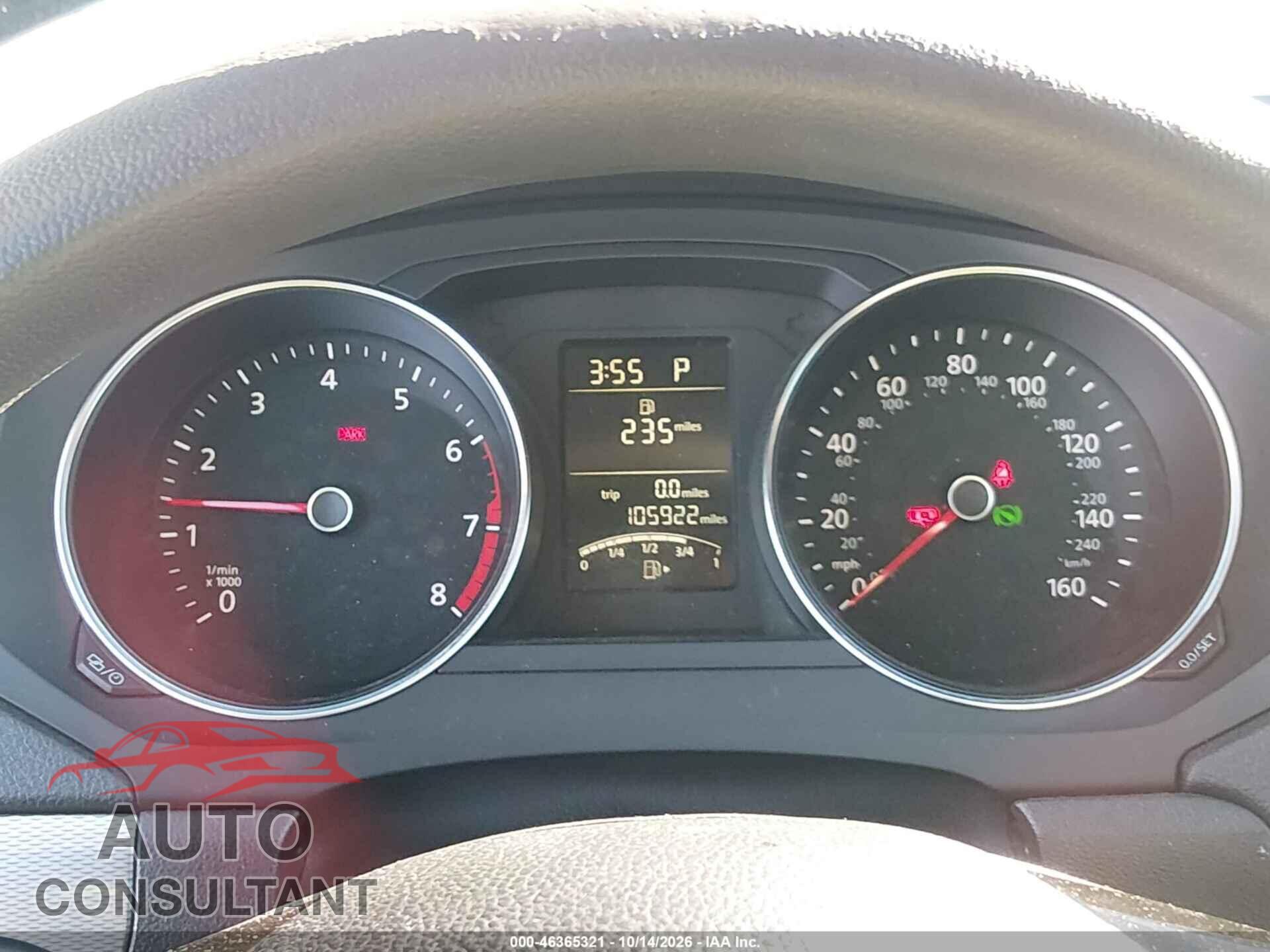 VOLKSWAGEN JETTA 2017 - 3VW2B7AJ8HM362117