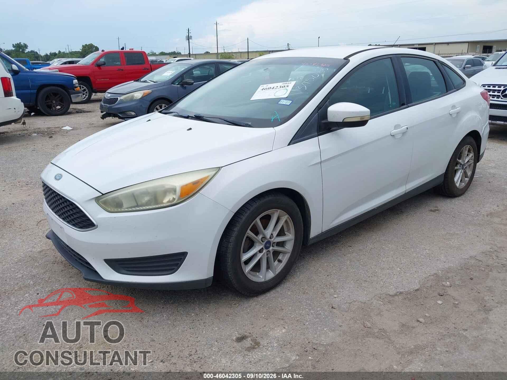 FORD FOCUS 2016 - 1FADP3F2XGL395035