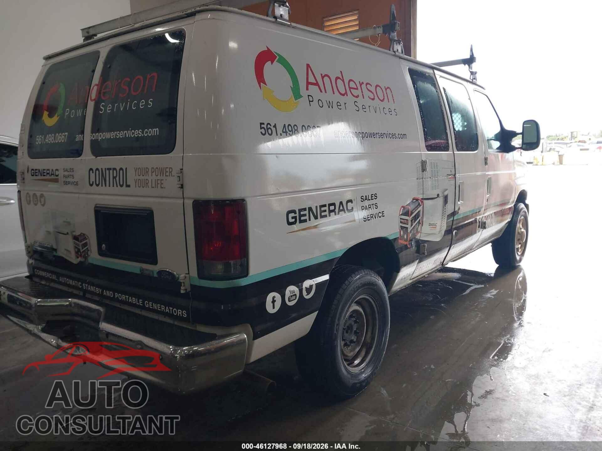 FORD E-250 2011 - 1FTNE2EW4BDA38214