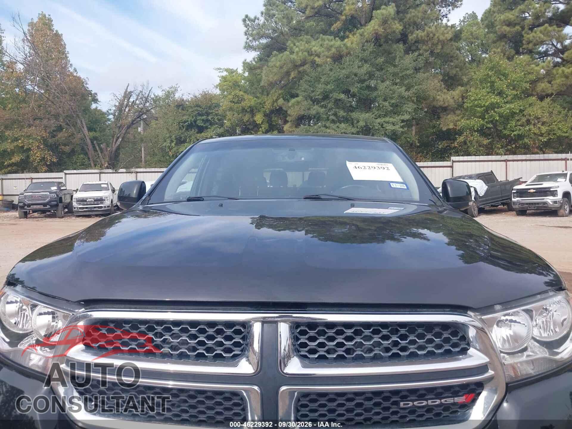 DODGE DURANGO 2012 - 1C4RDHDG6CC257393