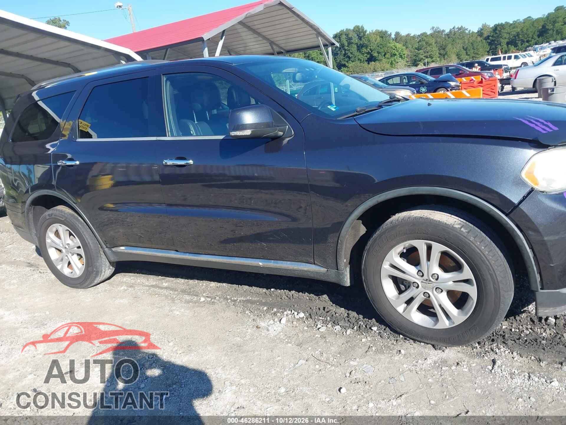 DODGE DURANGO 2013 - 1C4RDJDG6DC509295