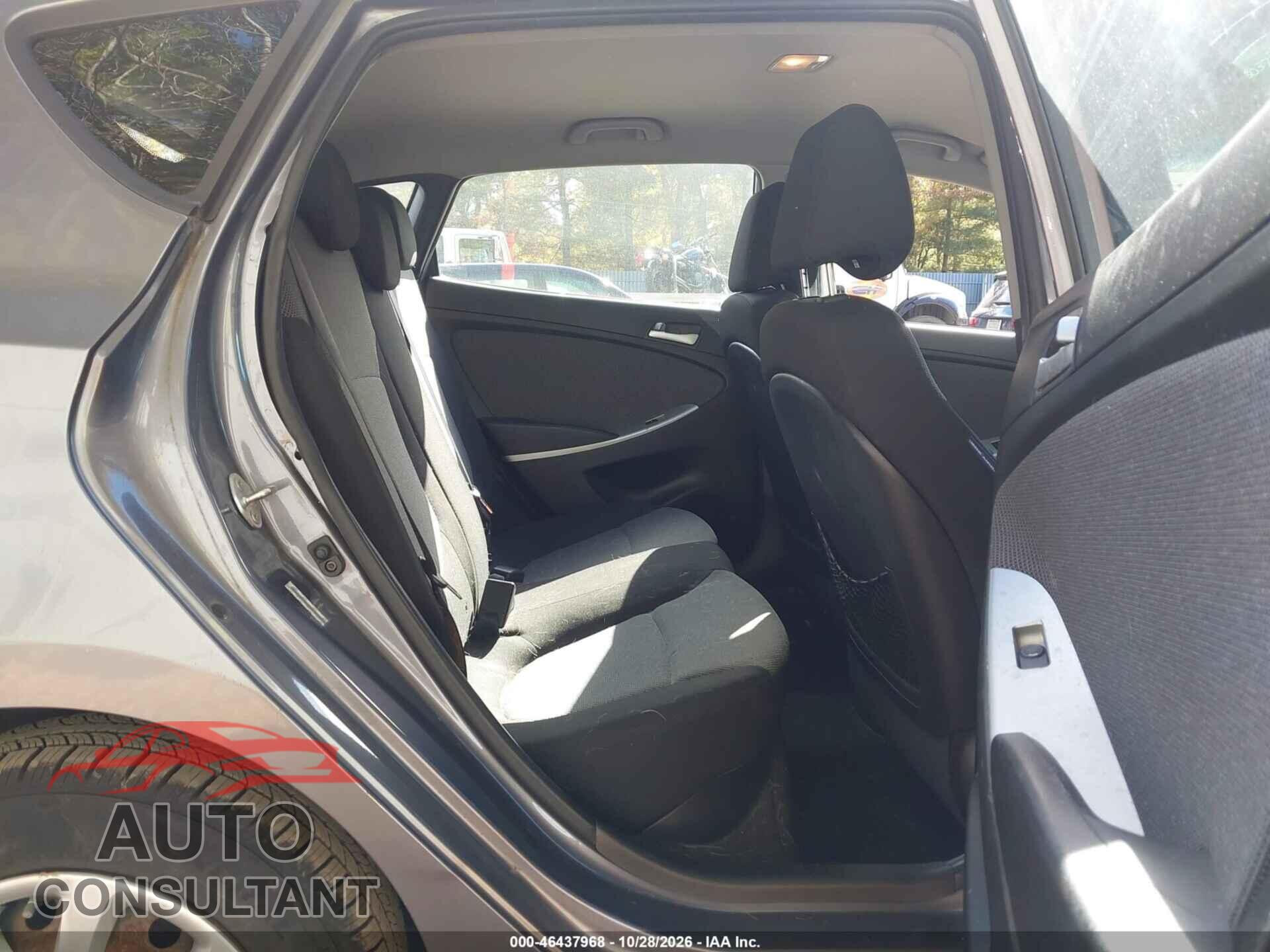 HYUNDAI ACCENT 2013 - KMHCT5AE6DU137403