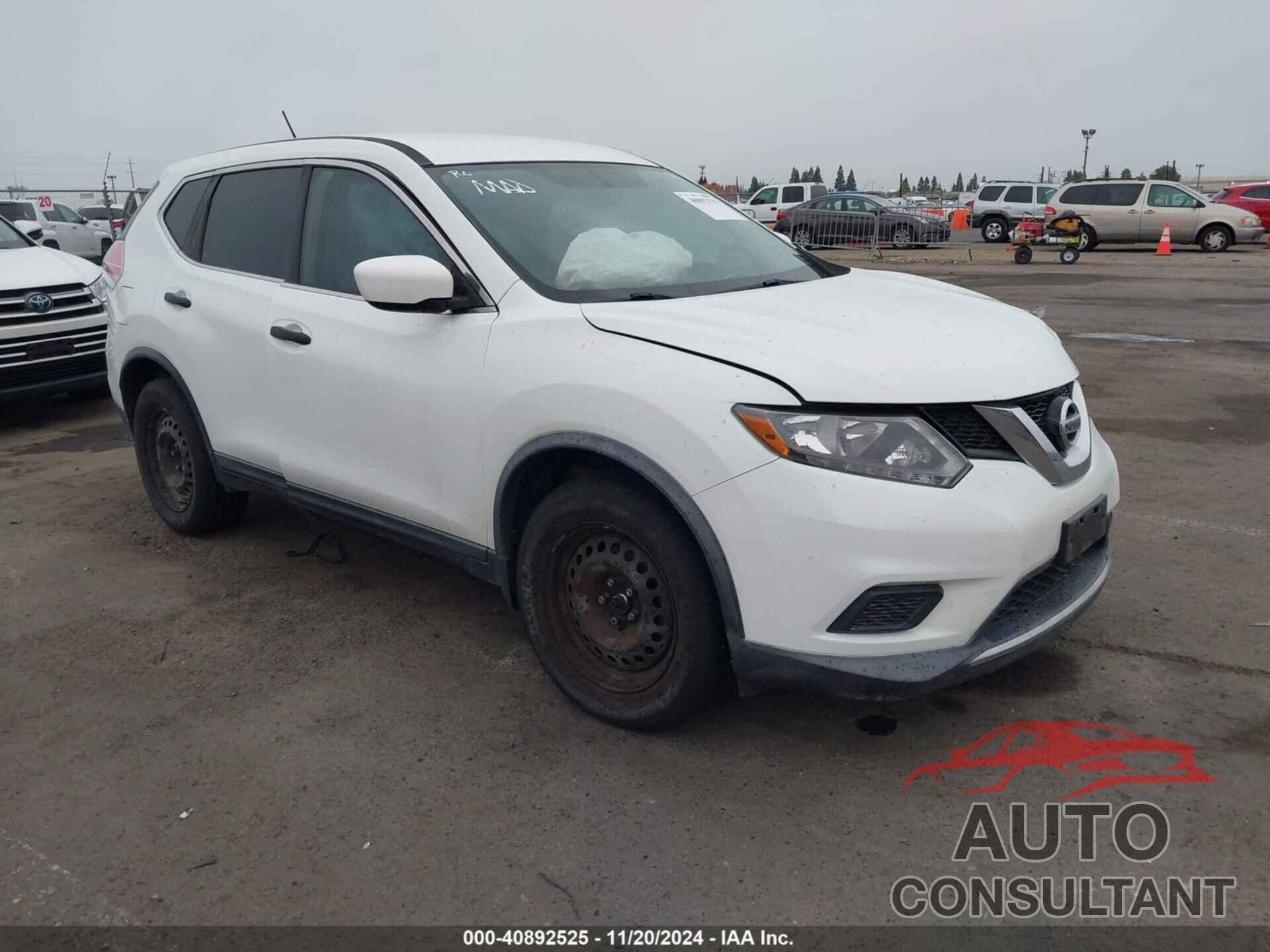 NISSAN ROGUE 2016 - KNMAT2MTXGP705594