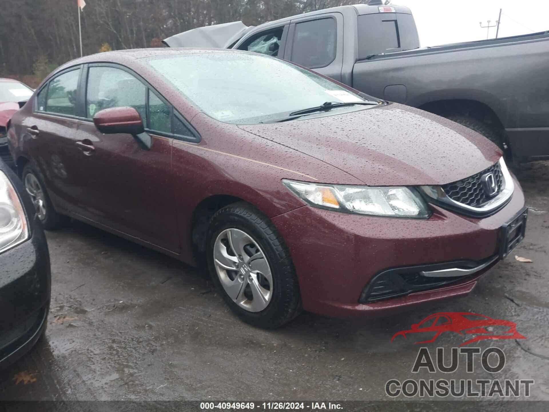 HONDA CIVIC 2014 - 2HGFB2F5XEH503039