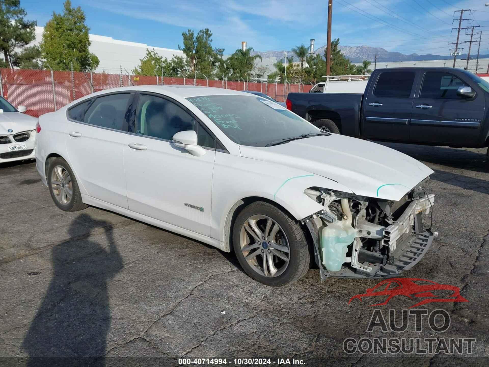 FORD FUSION HYBRID 2016 - 3FA6P0LU1GR194414